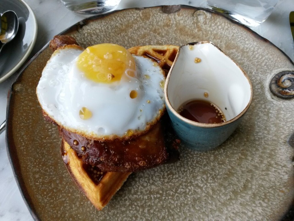 The signature duck and waffle.