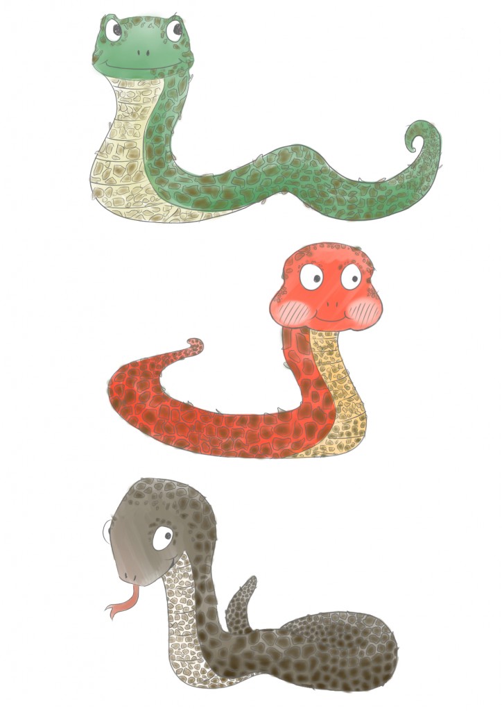Adam the Snake 2 - colour ideas