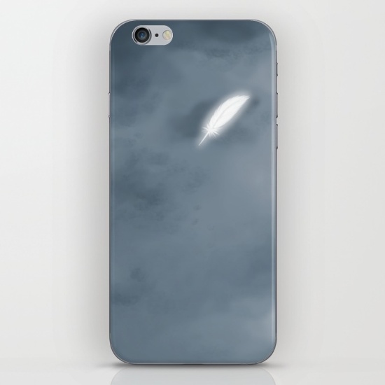 Feather phone case